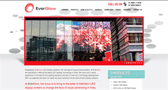 Desktop Screenshot of everglowled.com